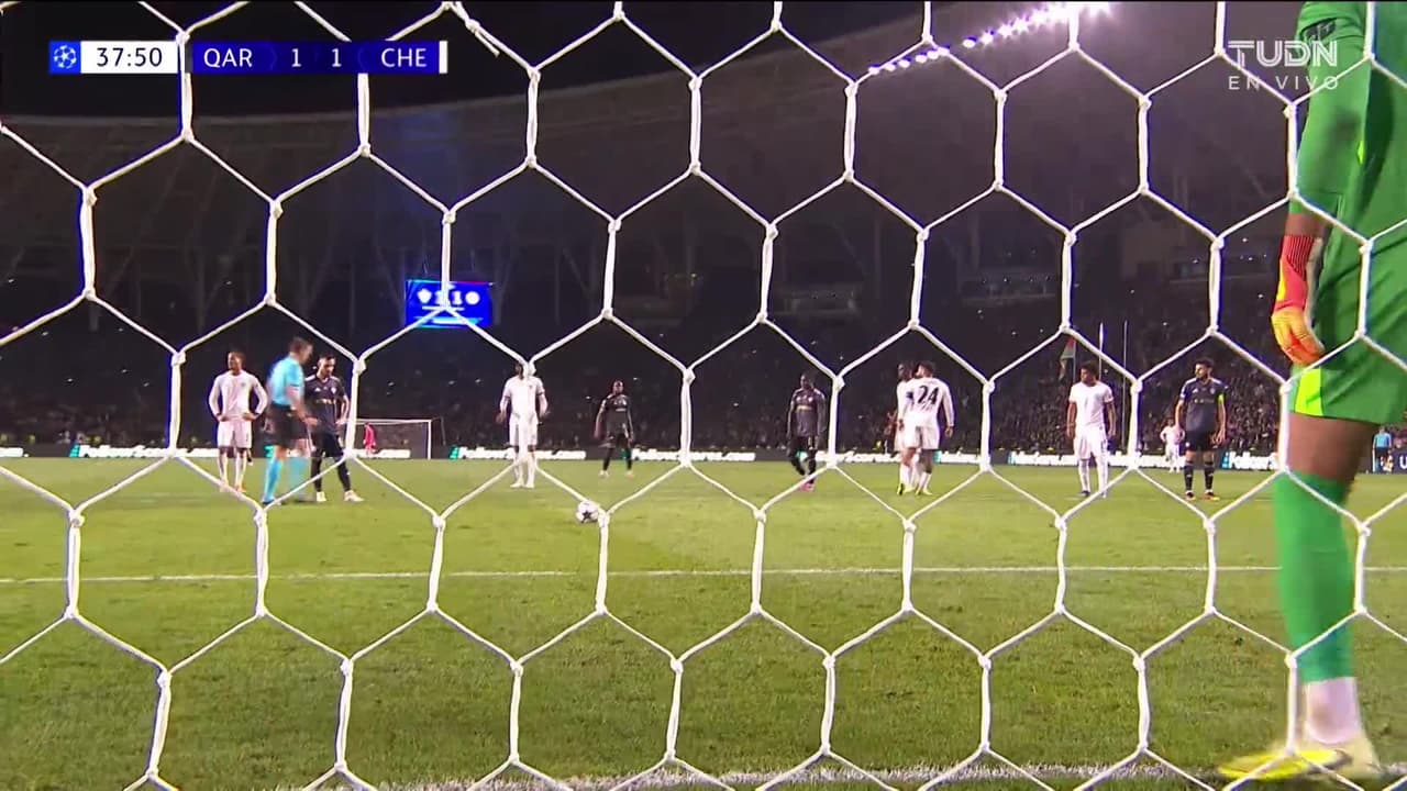 ¡GOL!  anota para FK Qarabag. Marko Jankovic