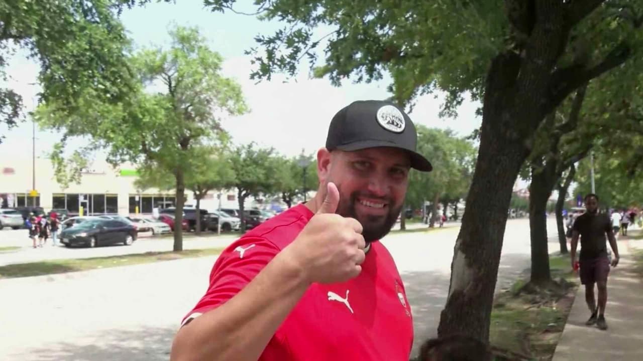 "SIUUU": Fanáticos de Cristiano Ronaldo llegan al estadio de Houston para el juego de Portugal