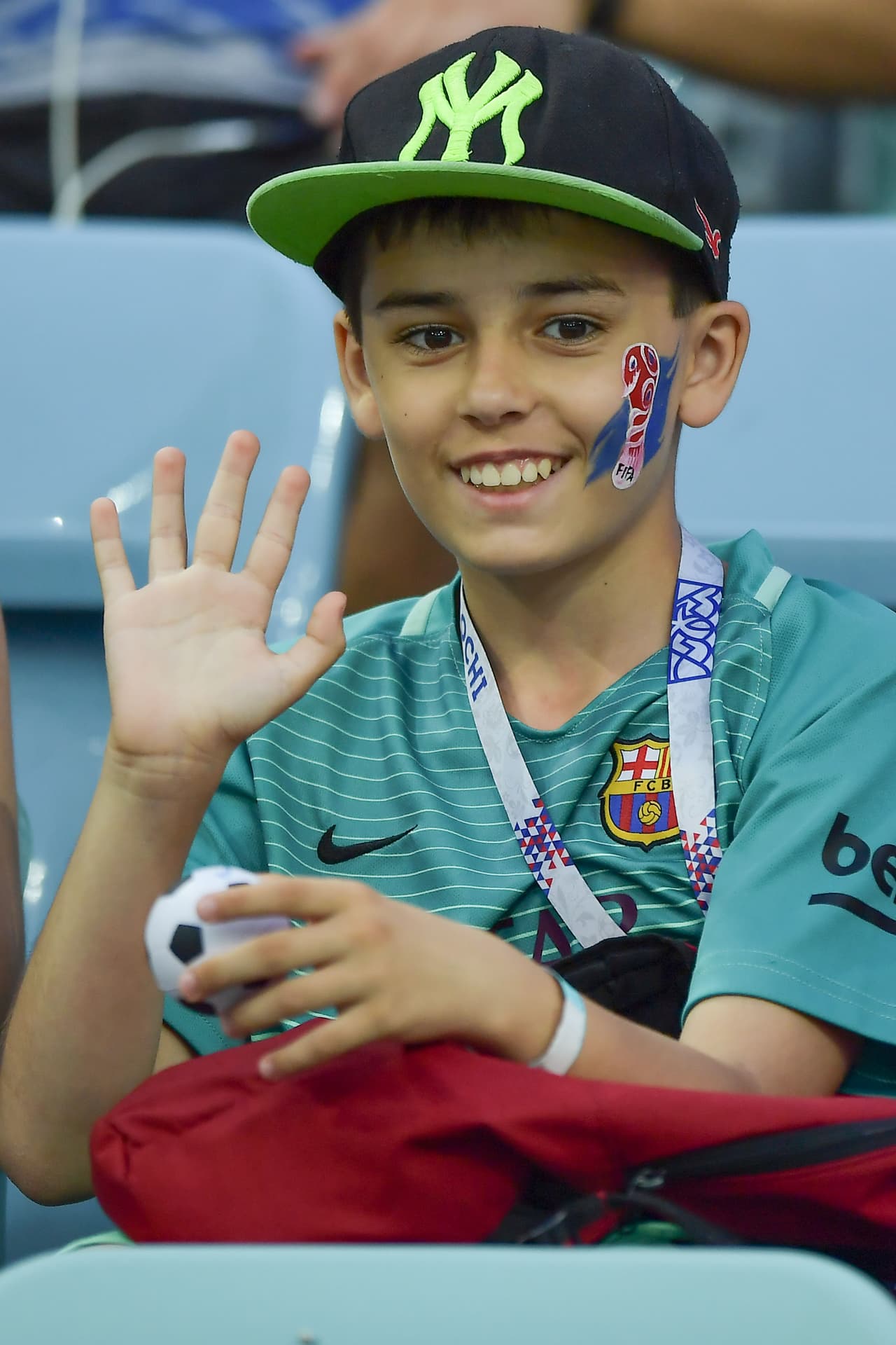 Los niños se disfrutaron cada segundo de la previa.