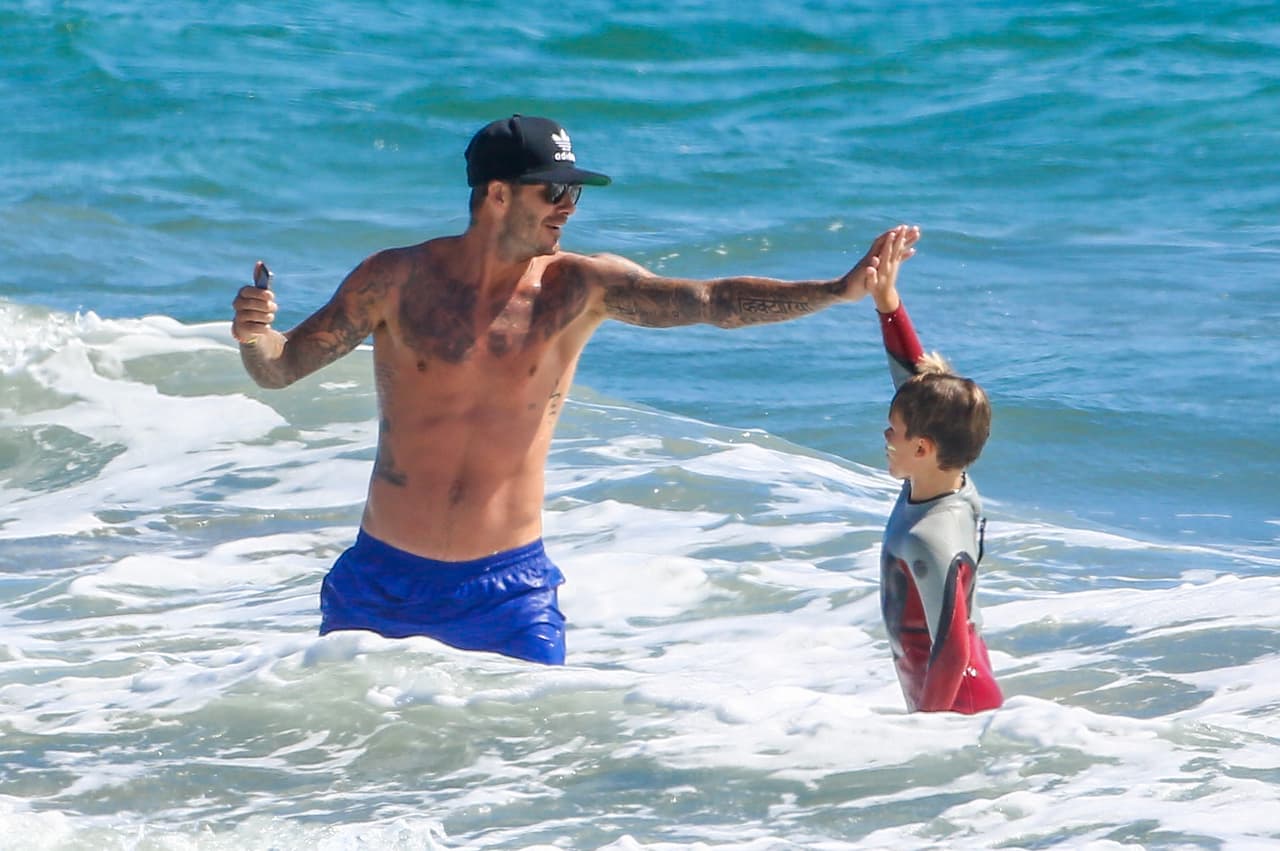 Basta ver las fotos junto a sus hijos para derretirnos de ternura.