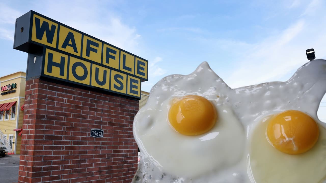 Waffle House anuncia que cobrará $0.50 más por cada huevo en tu orden
