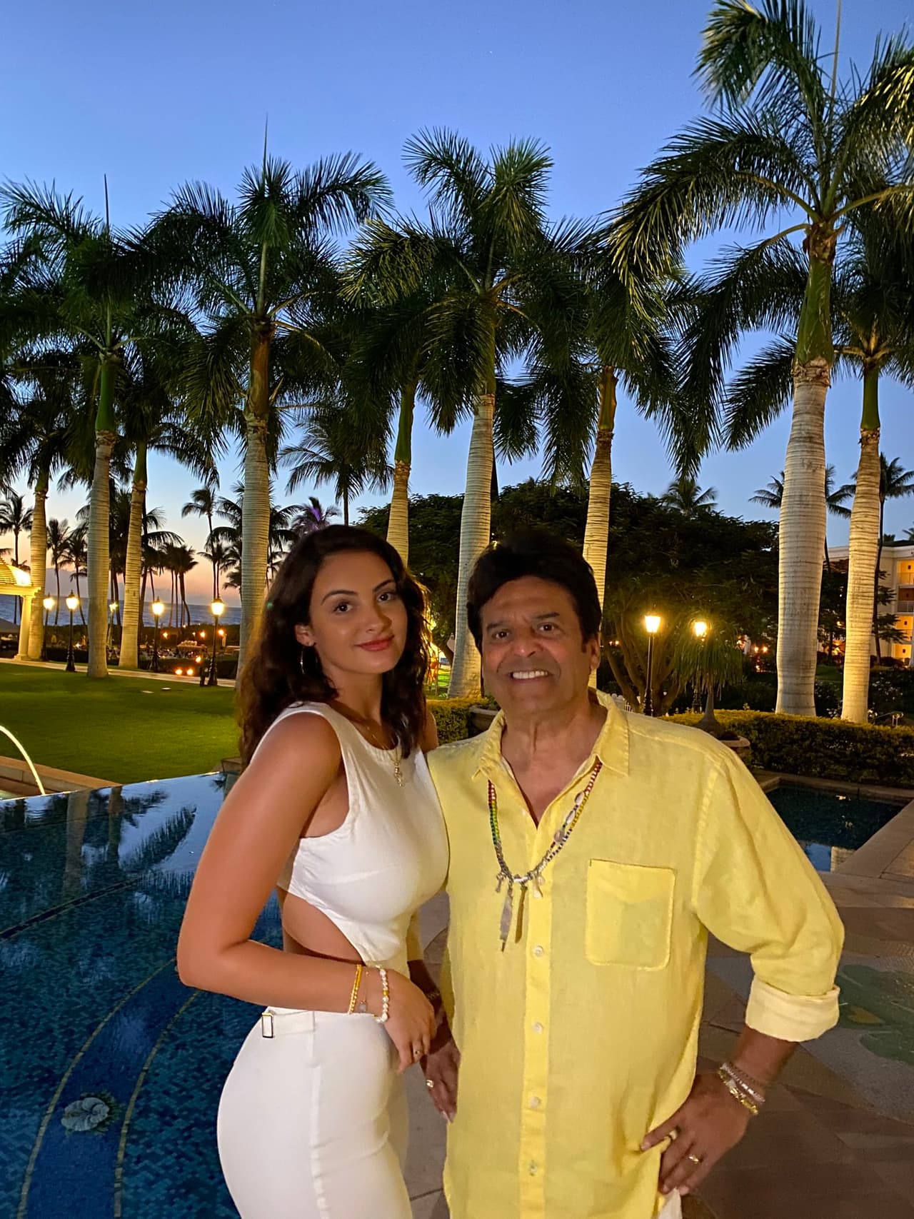 Su famoso padre la felicitó a través de Twitter.