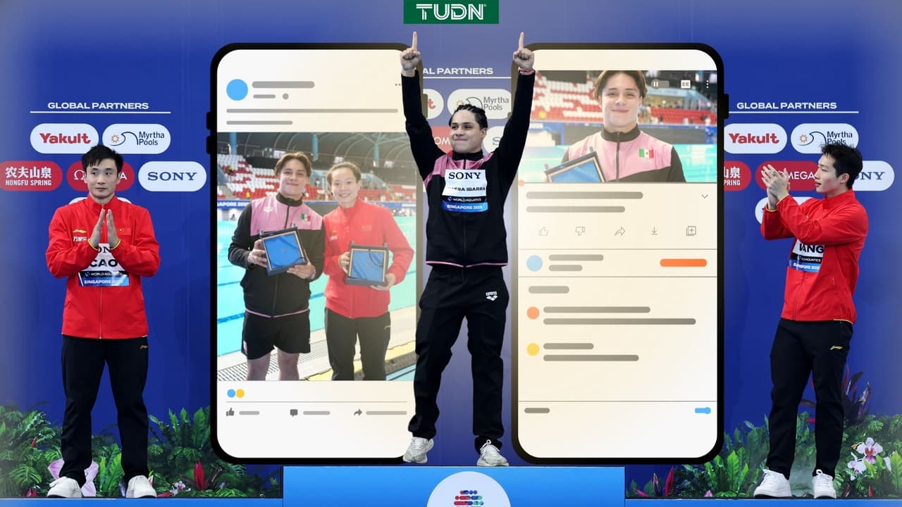 Osmar Olvera es elegido mejor clavadista del Mundial de Singapur