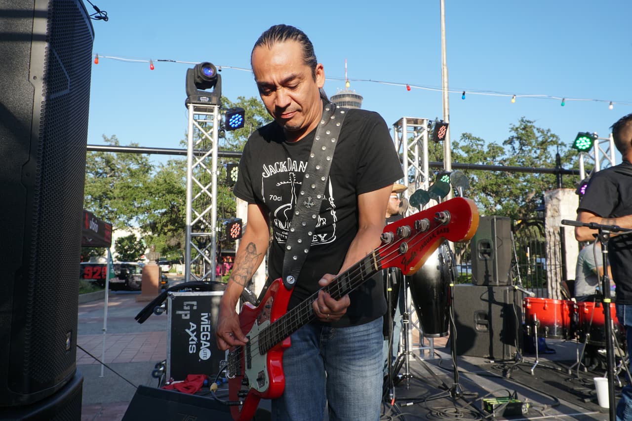 Ram Herrera, Los Banger Broz and Jorge Alejandro took the stage inside La Villita.