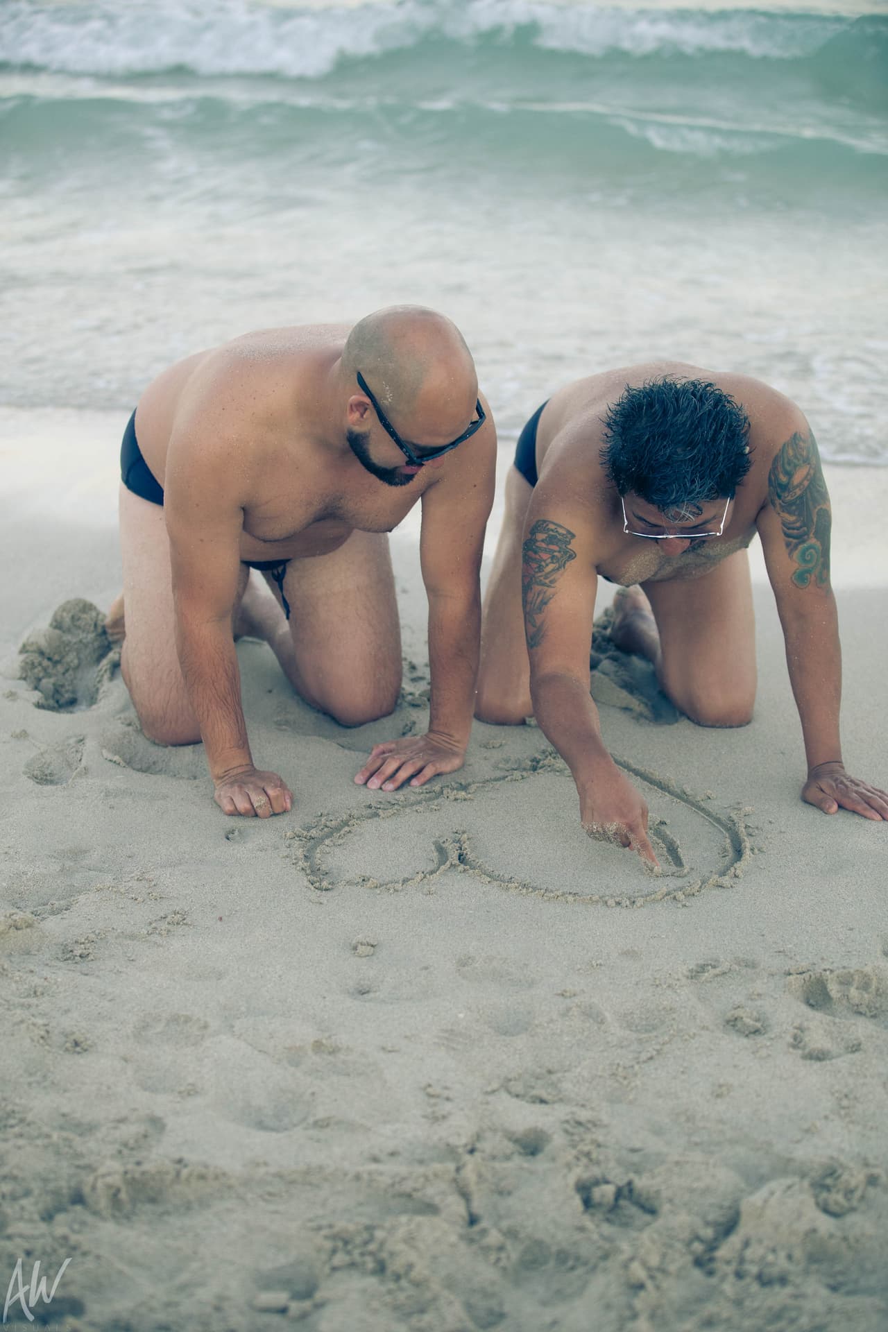 隆El amor! C贸mo se quieren estos dos.