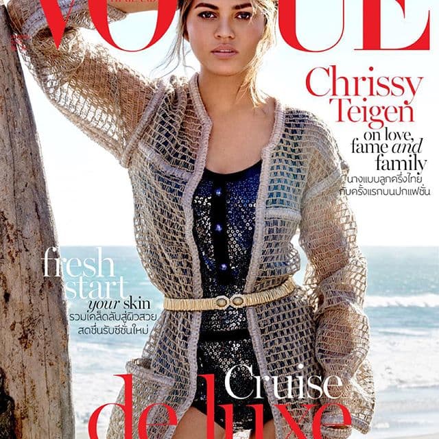 Chrissy Teigen y su encantador embarazo.