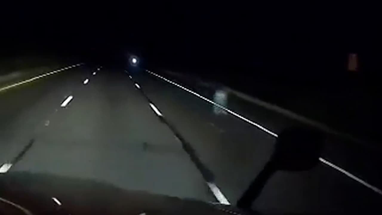 ¿Fantasma en la carretera?, conductor de un camión comparte escalofriante video