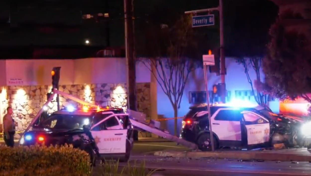 Reporte de tiroteos en Los Ángeles culmina con tres baleados y tres alguaciles en el hospital