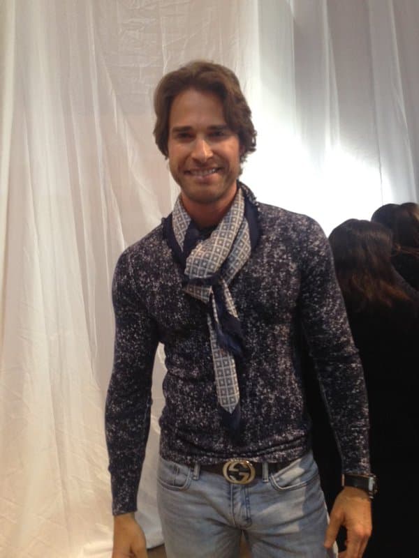 Rulli también está feliz por compartir créditos con Angelique.