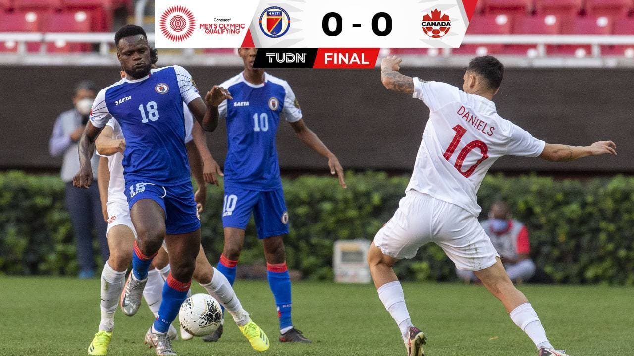 Haití 0-0 Canadá, Preolímpico Concacaf. Goles, videos y resultado.