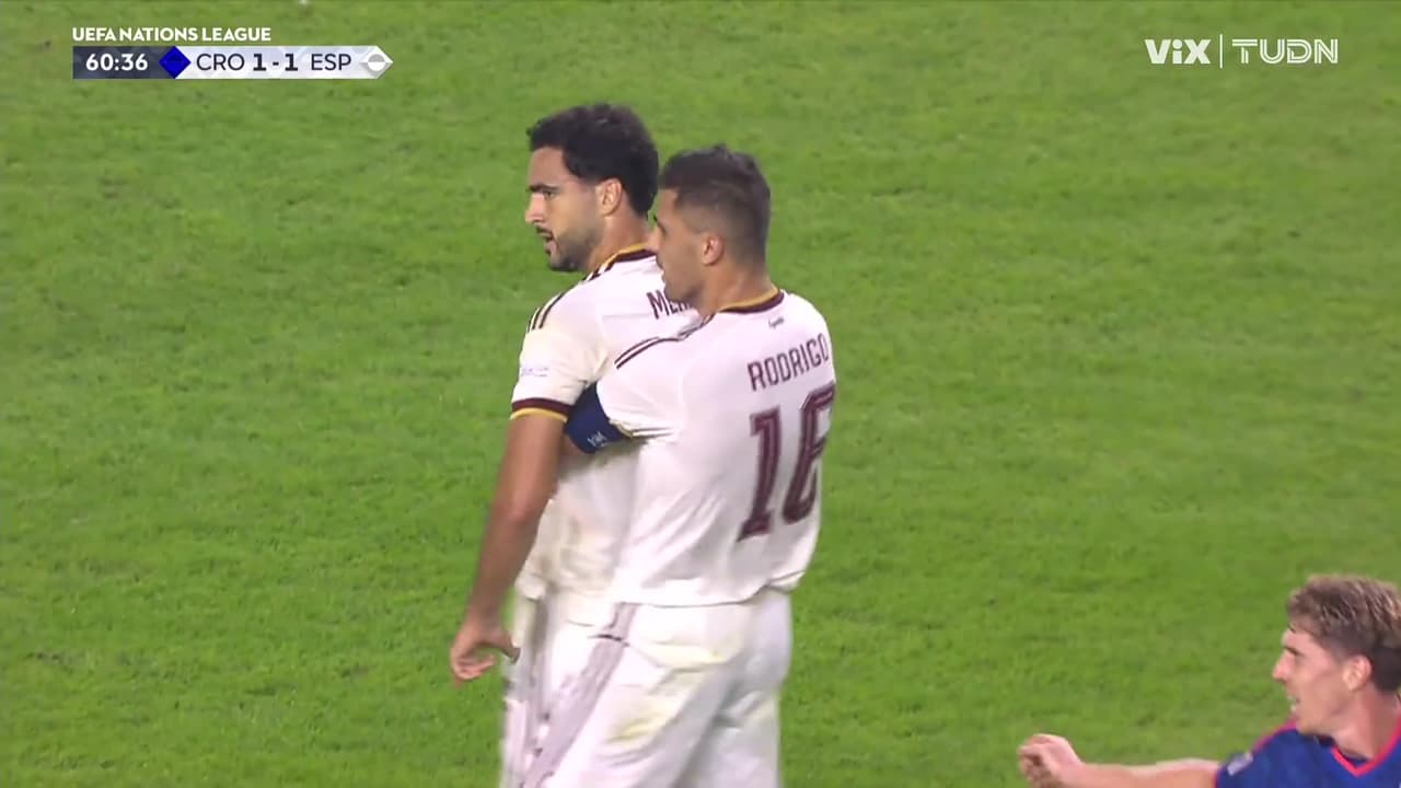 ¡Mikel Merino es el héroe y empata con golazo a Croacia!