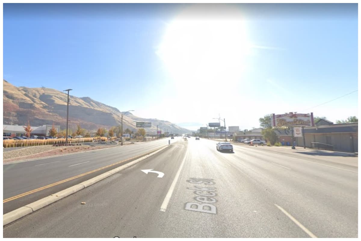 Tuvieron que recurrir a un dron para poder saber cómo podrían sacar el horno en donde se encontraba la persona.