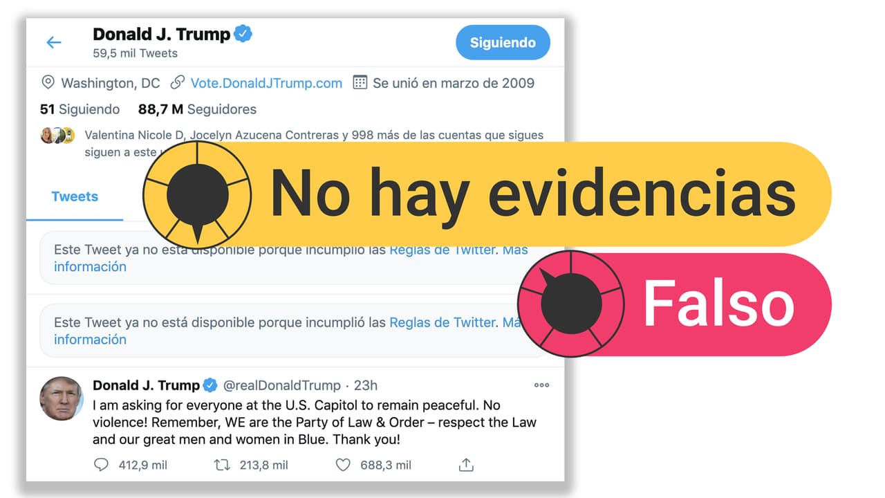 Falsedades e incitación a la violencia: las razones que llevaron a Twitter, YouTube y Facebook a penalizar a Trump