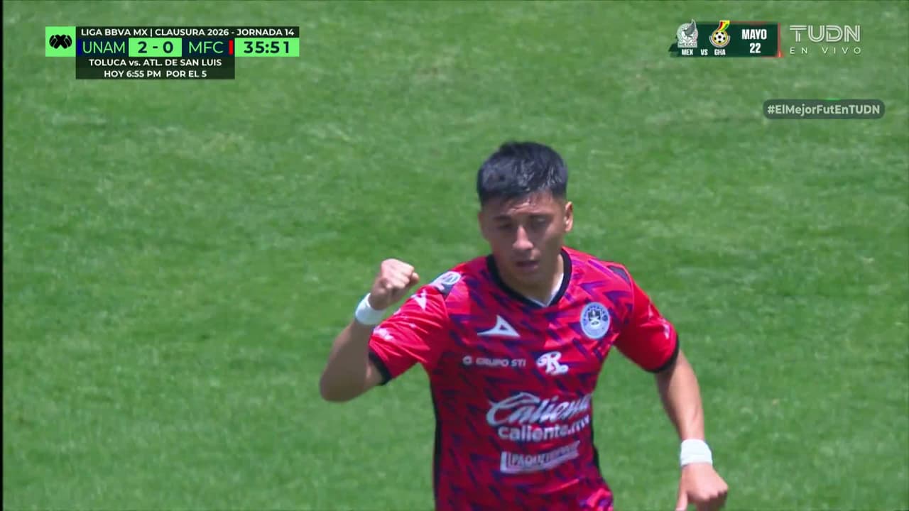 ¡Gol del Mazatlán! Josué Ovalle con suerte vence a Keylor Navas para el 2-1