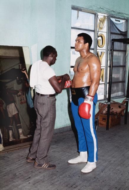 <b>Muhammad Ali en el '5th Street Gym':</b> "Uno de los gimnasios de boxeo más famoso del mundo era donde él se entrenaba, en South Miami, en los años 80", recuerda Raúl.