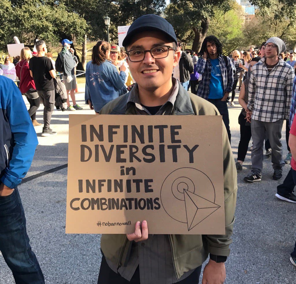 Mensaje: “Diversidad infinita en combinaciones infinitas”
<br>