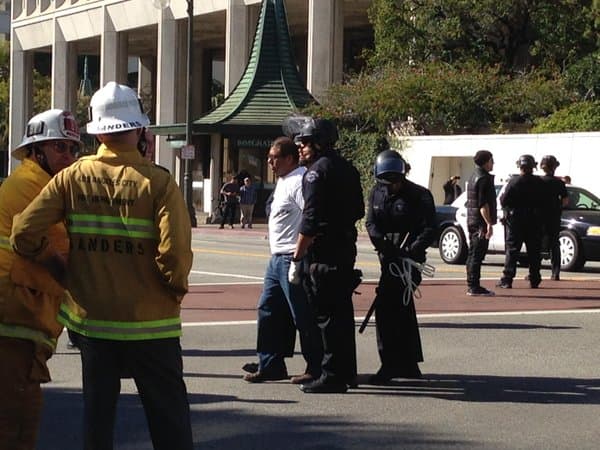 La protesta en Los Ángeles contra las redadas migratorias concluye con 8 detenidos