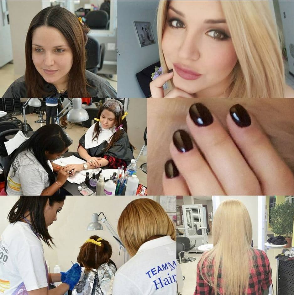 Pero para celebrar su cumpleaños por todo lo alto, lo primero que hizo fue hacerse un cambio de imagen. Ahora está super rubia.