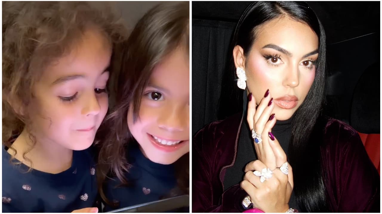 Georgina Rodríguez presume que sus hijas de 5 años ya "hablan y cantan" en árabe en solo tres meses