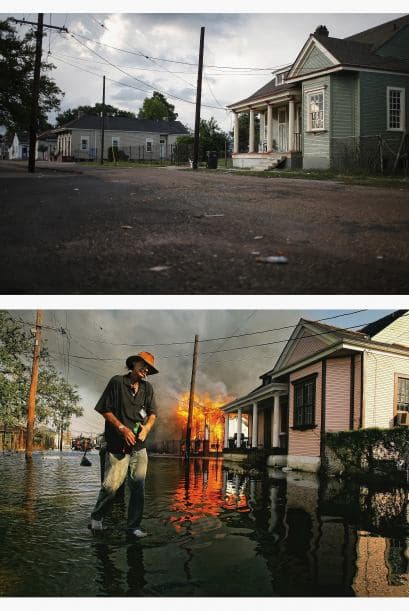 Hace 10 años, Robert Fontaine caminaba junto a un incendio en una casa ardiendo en Nueva Orleans, Louisiana.