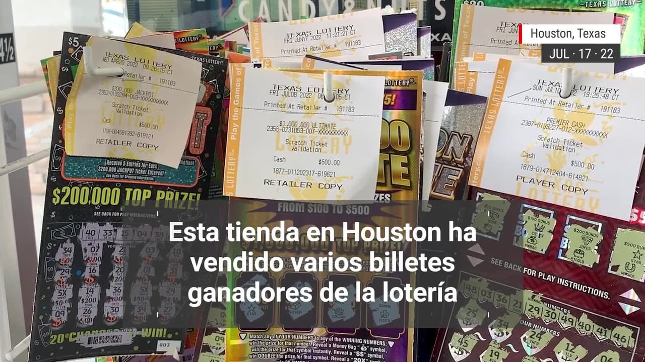 Millones de dólares en efectivo se han ganado varios residentes de la zona metropolitana de Houston al jugar a la lotería comprando sus billetes en diferentes establecimientos, con la ilusión de ganar el premio gordo.