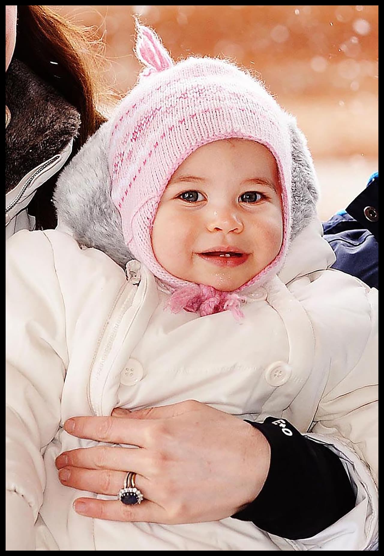 Sin duda, Charlotte es la novedad de la familia real. ¡Nos encanta!