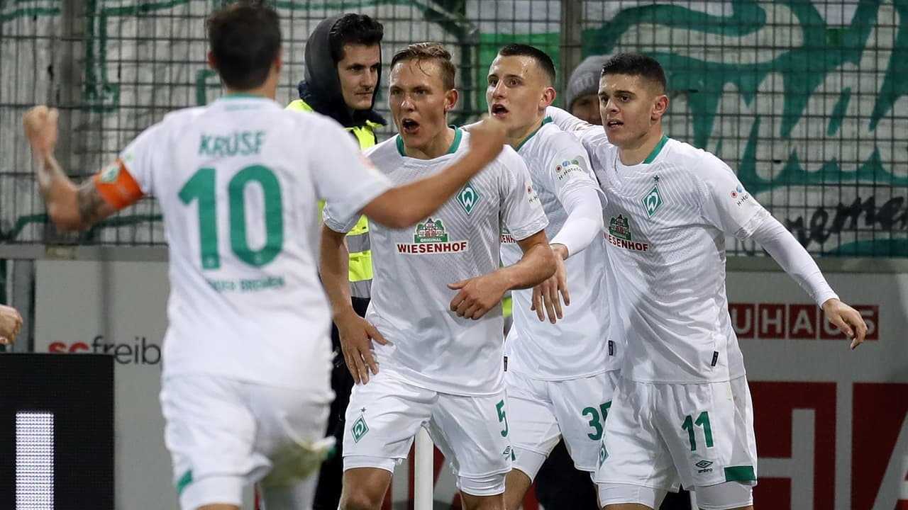 Werder Bremen empató en tiempo de descuento al Friburgo por la fecha 12 de la Bundesliga