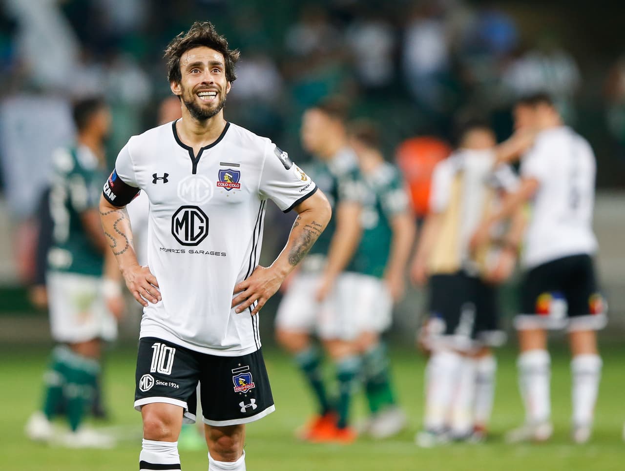 Jorge Valdivia. Llega como agente libre del Colo Colo a Monarcas.