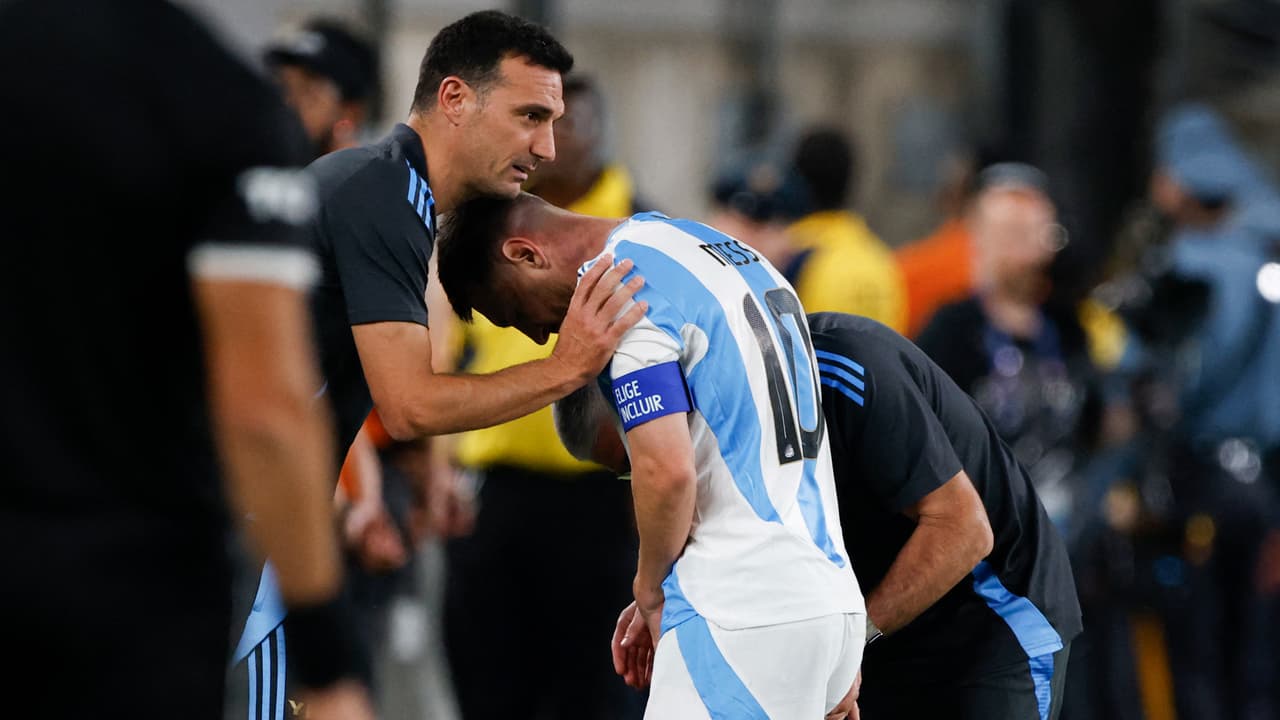 Scaloni sobre Messi: "Si está en condiciones, juega siempre"