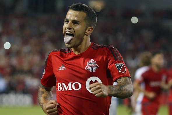 El incandescente brilló escarlata de Toronto FC es obra de Sebastián Giovinco