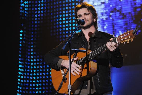 Con el talento que lo caracteriza, Juanes entregó el alma en el escenario del Garden Arena del hotel MGM de 'La Ciudad del Pecado'.  