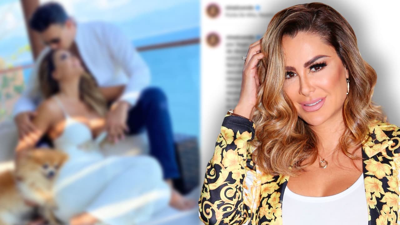 Ninel Conde presenta a su nuevo novio que llegó cuando "su alma moría de tristeza" (y su hija sacó la foto)