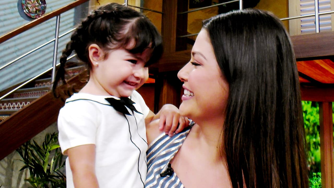 #DAImperdibles: Giulietta llegó a conducir Despierta América con su mami Ana Patricia