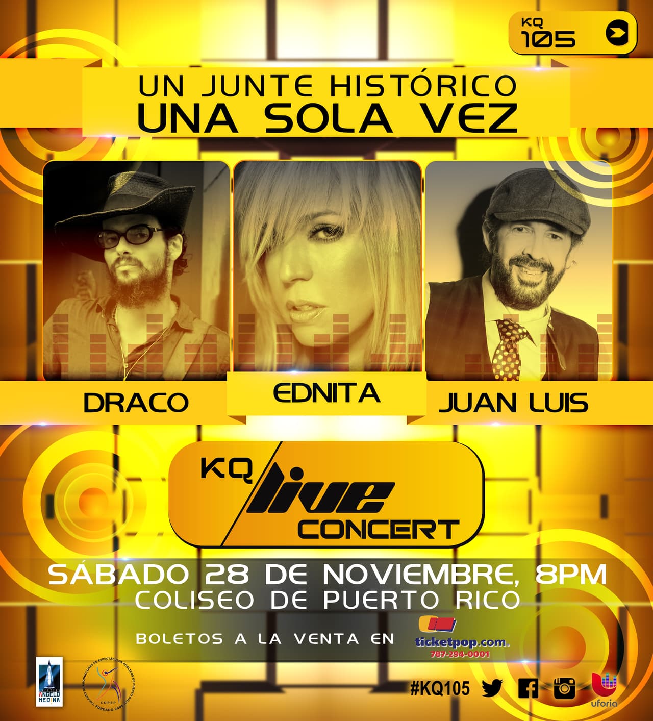 Una noche mágica la cuarta edición del KQ Live Concert