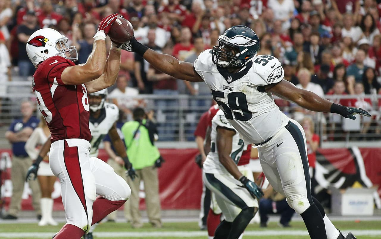 Arizona Cardinals contra Philadelphia Eagles será domingo nocturno en Semana 15