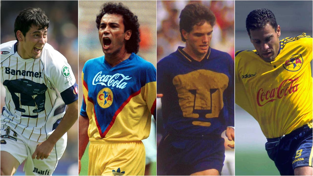 Jugadores y técnicos con paso por Pumas y América en la Liga MX
