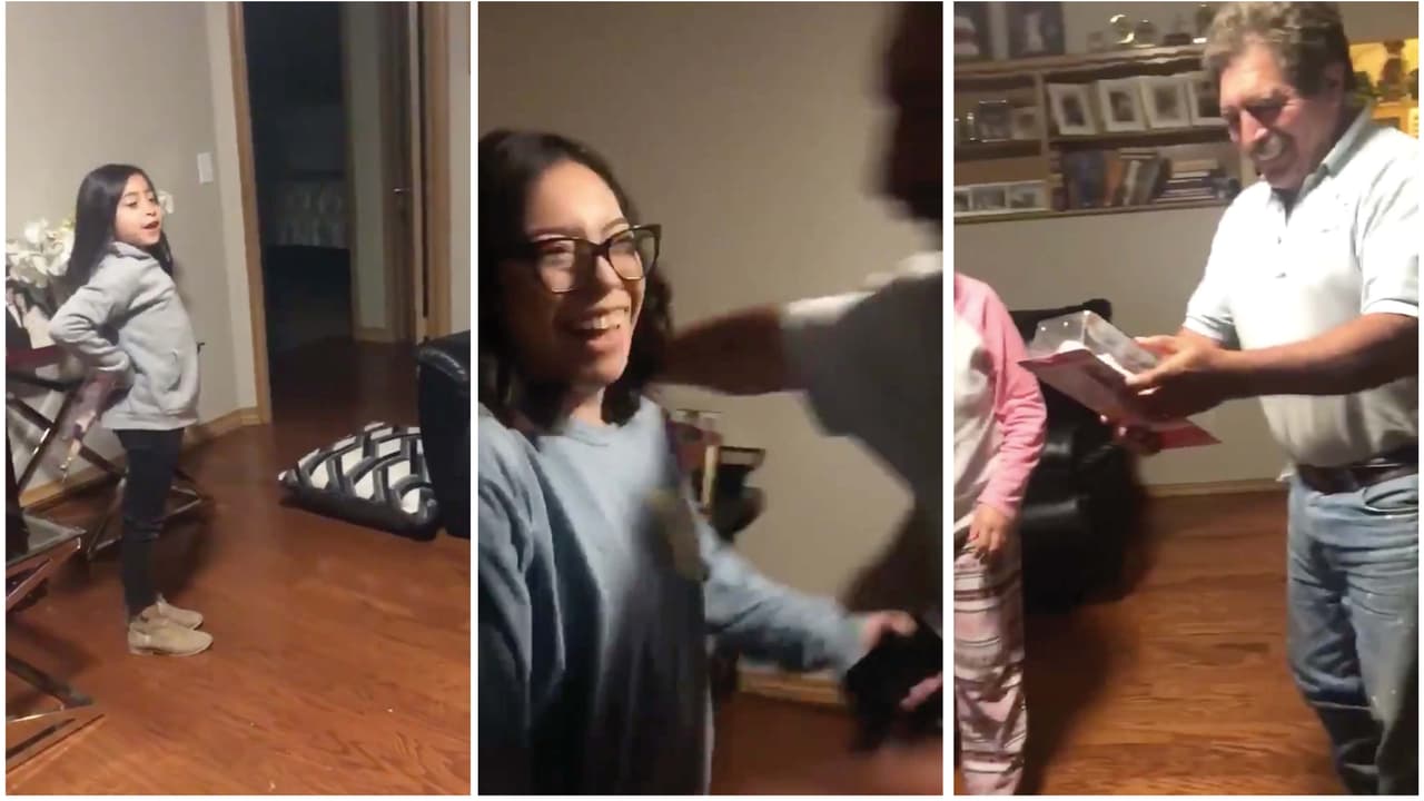 Su hija y una Barbie doctora: joven madre revela así a sus padres que obtuvo un cupo en la escuela de medicina