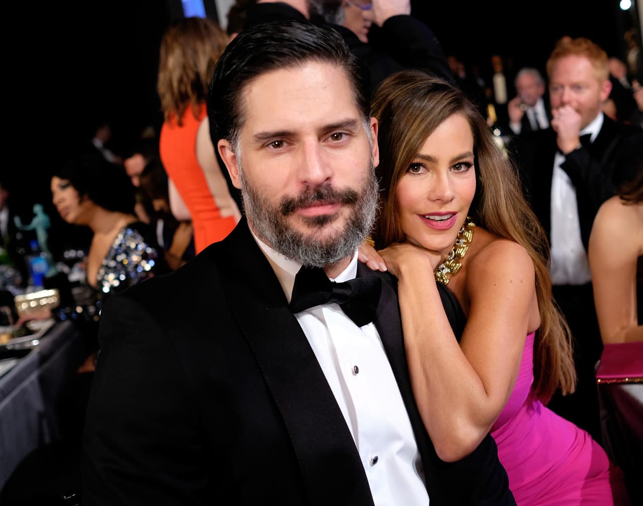 LOS ANGELES, CA - JANUARY 30: Actors Joe Manganiello (L) and Sofia Vergara in the audience during The 22nd Annual Screen Actors Guild Awards at The Shrine Auditorium on January 30, 2016 in Los Angeles, California. 25650_013 (Photo by Dimitrios Kambouris/Getty Images for Turner)
