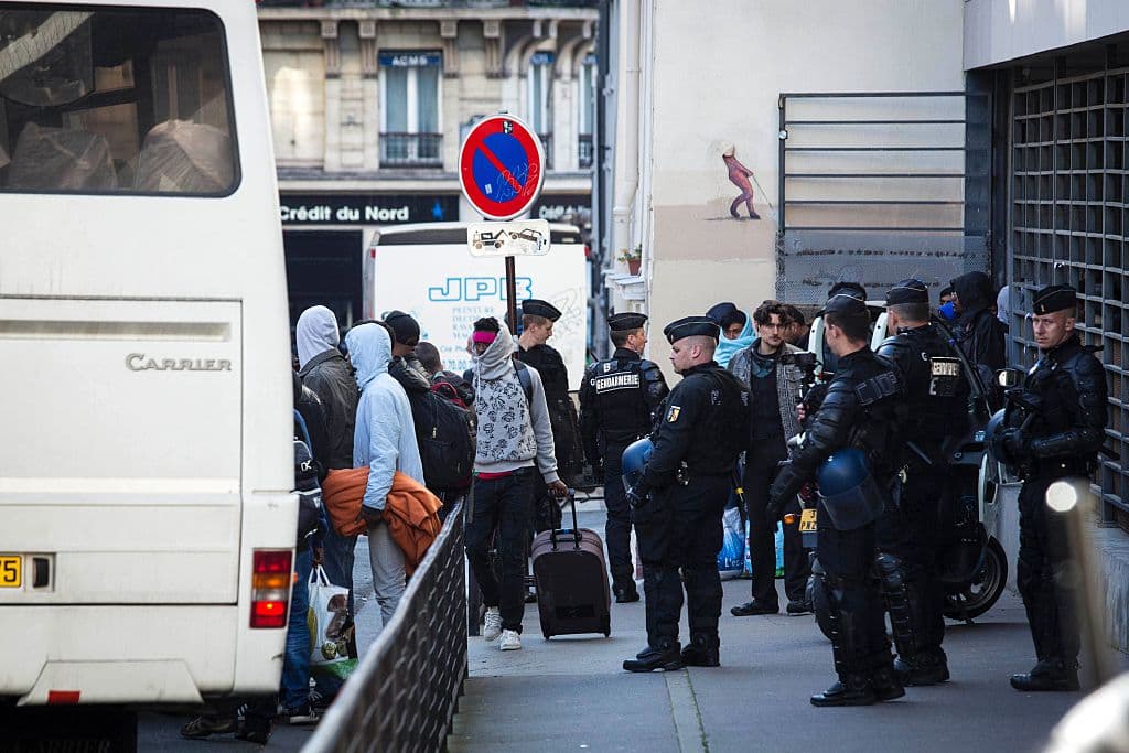 La Policía no detuvo a ninguno de los manifestantes, pero sí procedió al control de su identidad