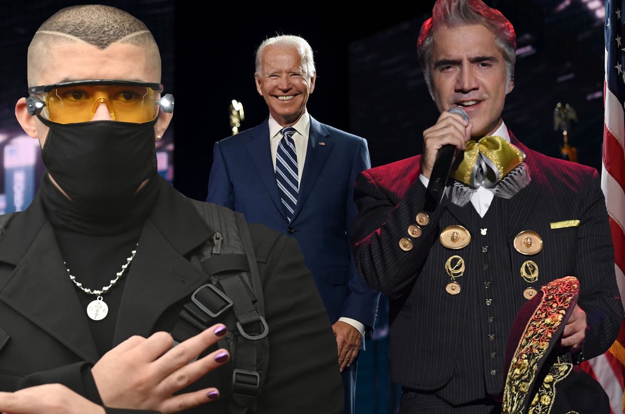 Joe Biden apuesta por Bad Bunny y Alejandro Fernández para llegar al electorado latino en tres estados clave