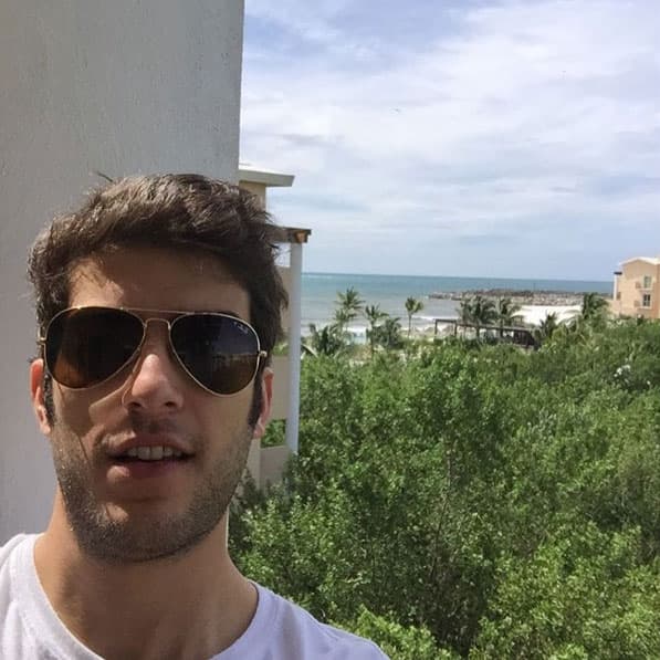 La cantante Nathalia Milán fue la última novia de este galán.