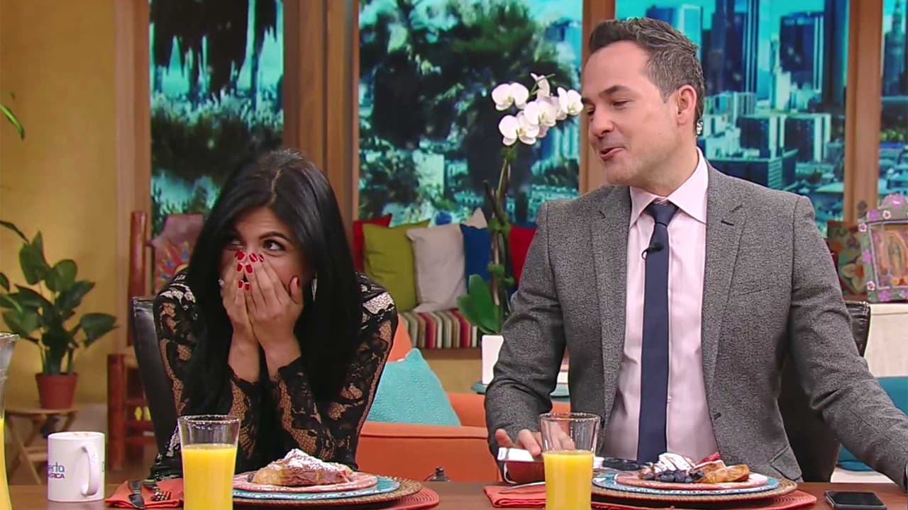 También aprovechó para cantarle y bailarle mientras África reía a carcajadas.