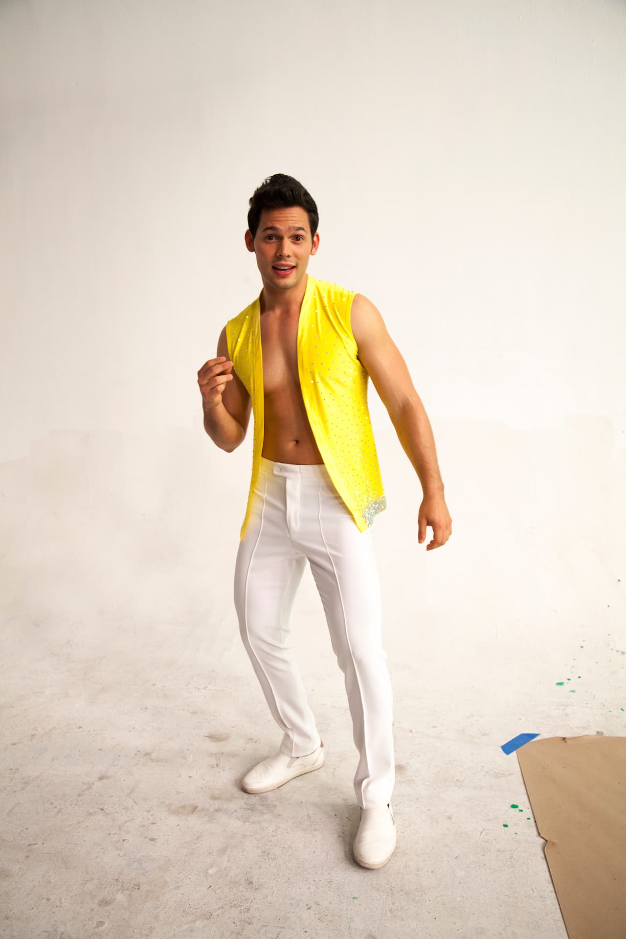 Emmanuel Palomares es un modelo y actor venezolano de 27 años.