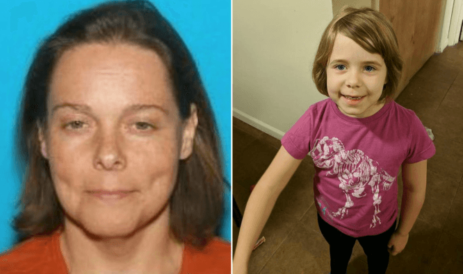 Madre huye con su hija de seis años por la puerta trasera de un restaurante durante una visita supervisada