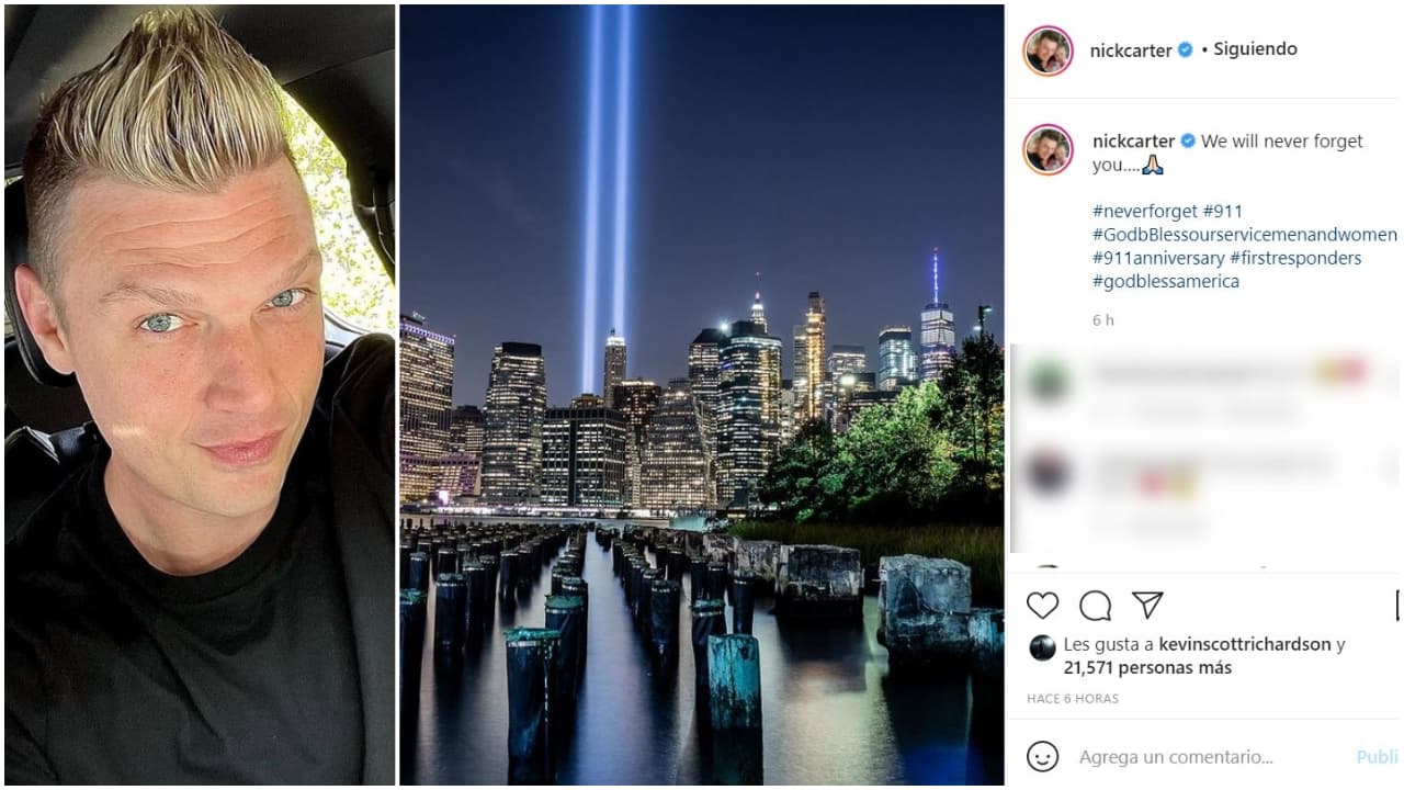 Su compañero de grupo
<b>Nick Carter</b> también se expresó: "Nunca los olvidaremos".