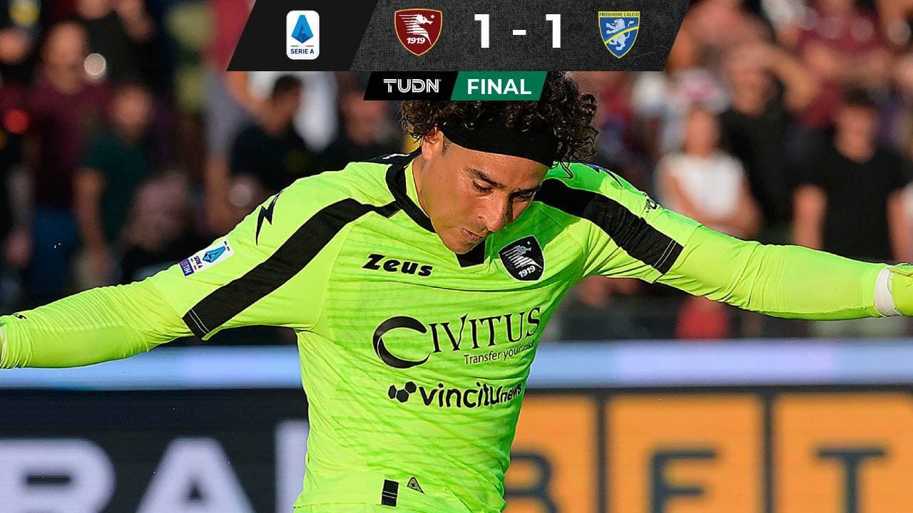 Memo Ochoa evita derrota, pero Salernitana sigue en puestos de descenso