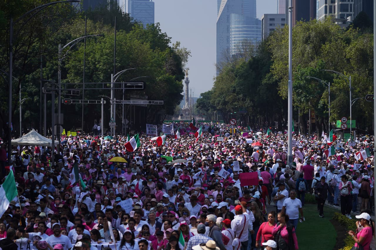 El México de las dos marchas 