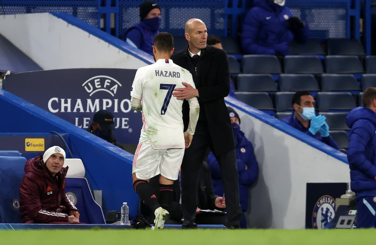 Hazard le pidió perdón a Zidane y a los jugadores del Real Madrid