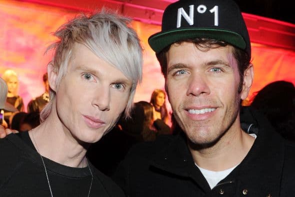 El existoso bloguero Perez Hilton se hizo presente...