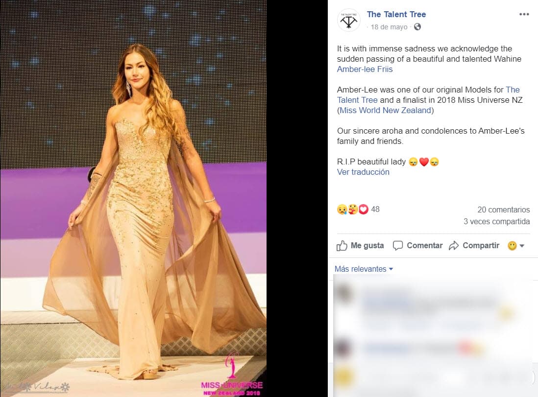 "Amber cambió por completo su viaje como concursante, después del 'tambaleo' y terminó siendo 
<b>una de las concursantes más positivas y comprensivas que tuvimos</b> en los 7 años que obtuvimos la licencia Miss Universo. Ella superó mucho para unirse a nosotros en primer lugar y se ganó nuestra admiración y respeto desde el primer momento".
<br>